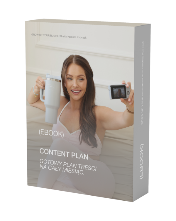 CONTENT PLANNER - zaplanuj swoje treści jak profesjonalista